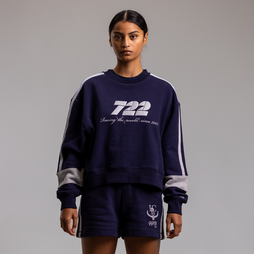 Ilabb Athletic Extra Crew Navy Grey Marle