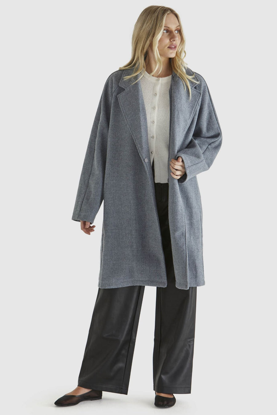 Sass Zaria Coat Grey