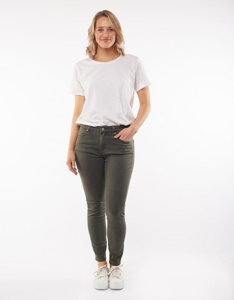Foxwood City Jean Khaki