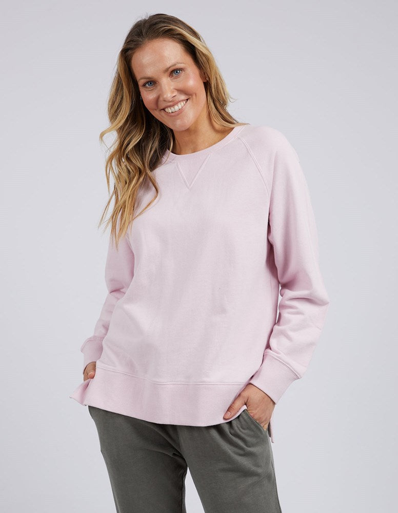 Elm Melbourne Crew Powder Pink
