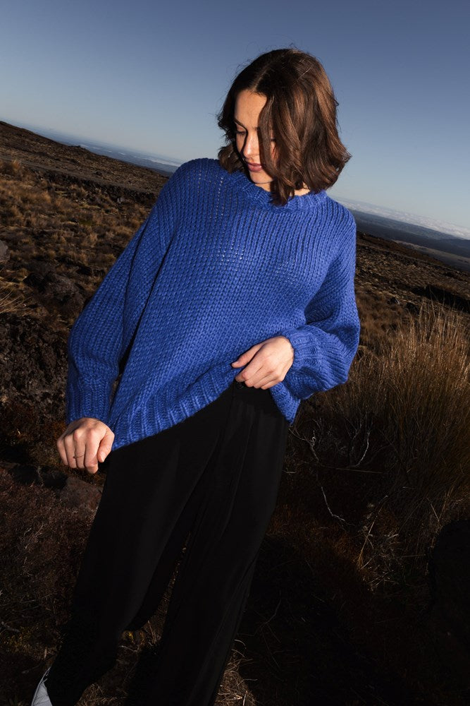 RPM Monroe Knit Cobalt Blue