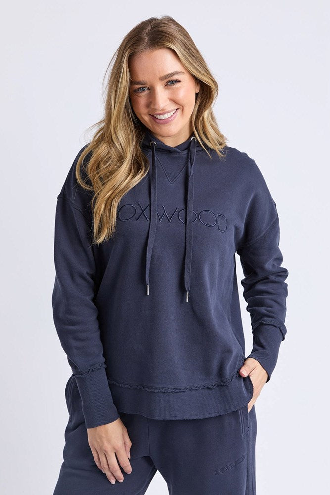 Foxwood Simplified Hoodie Navy