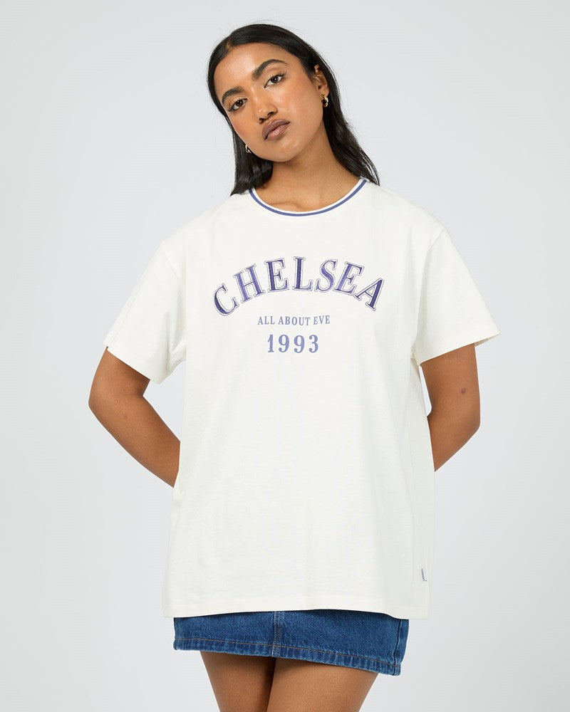 All About Eve Chelsea Relaxed Tee Vintage White