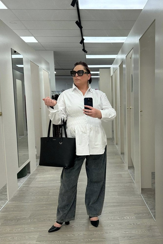 All About Eve Aman Shirt Vintage White