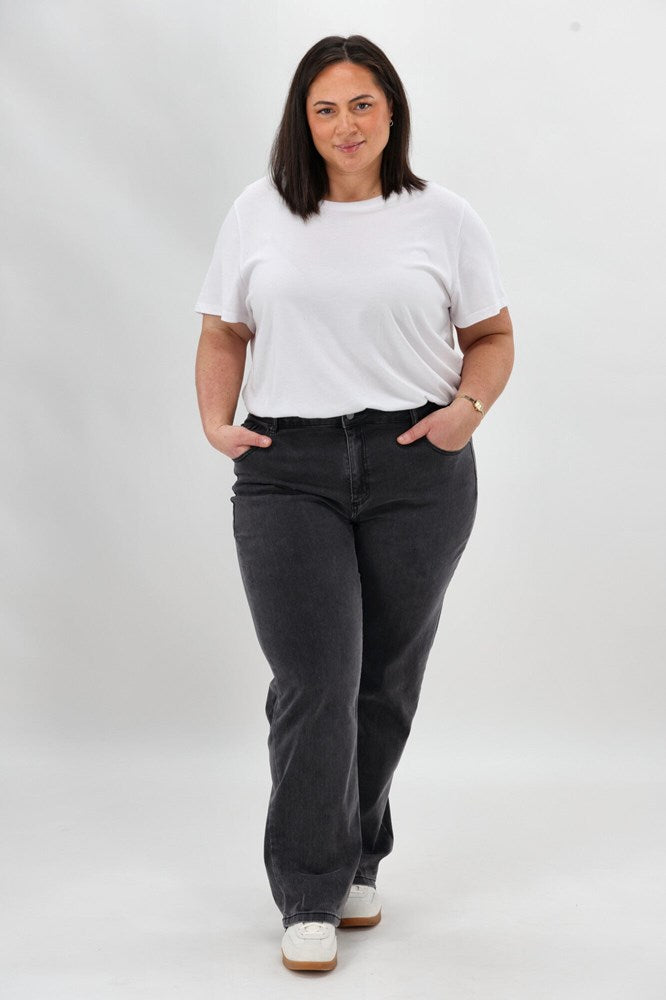 Shine On Label Jase Straight Jean Grey