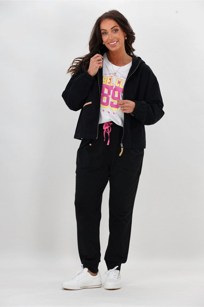 Rebel Club Logan Jogger Black