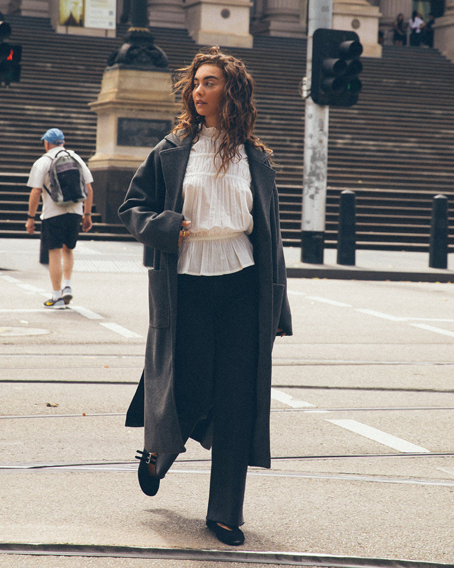 All About Eve Dion Coat Charcoal