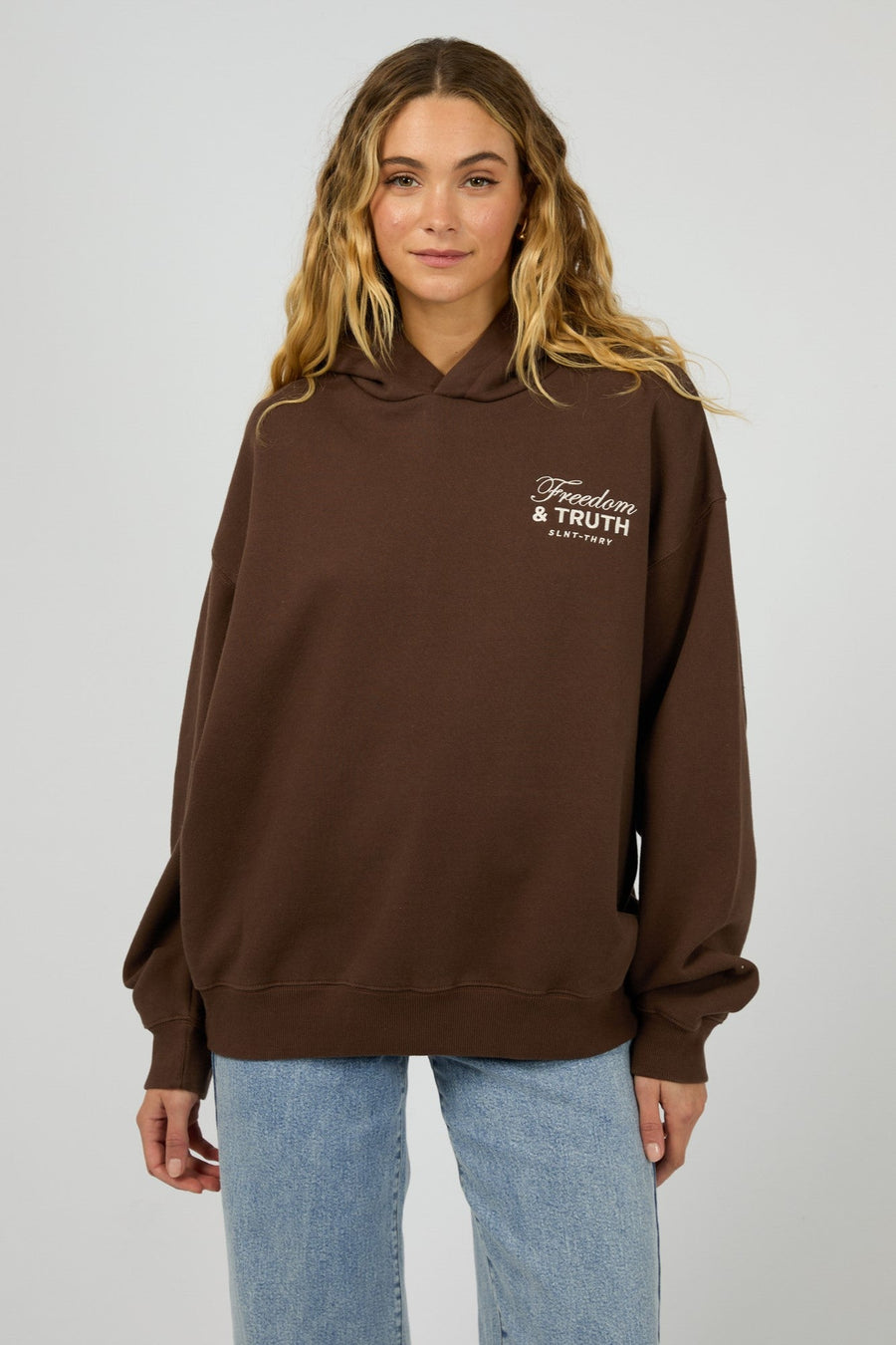Silent Theory Perspective Hoodie Chocolate