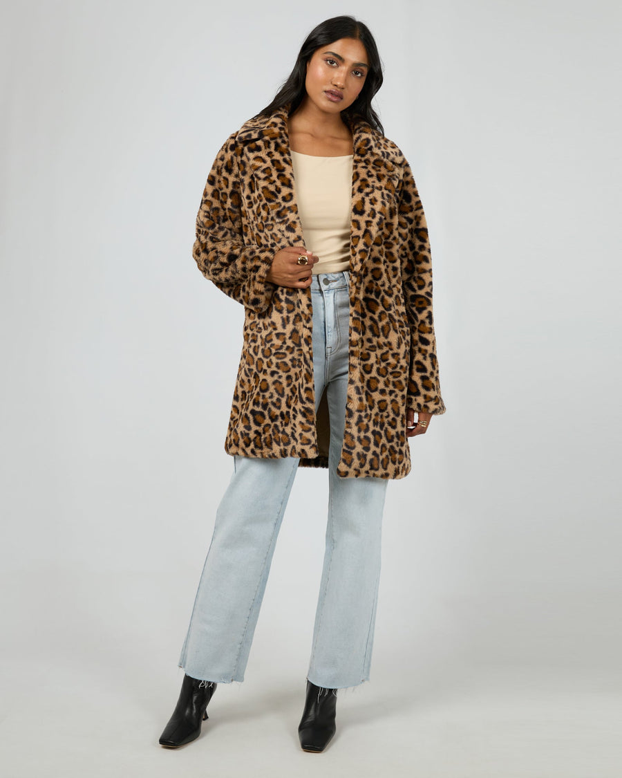 All About Eve Tilli Leopard Jacket Print