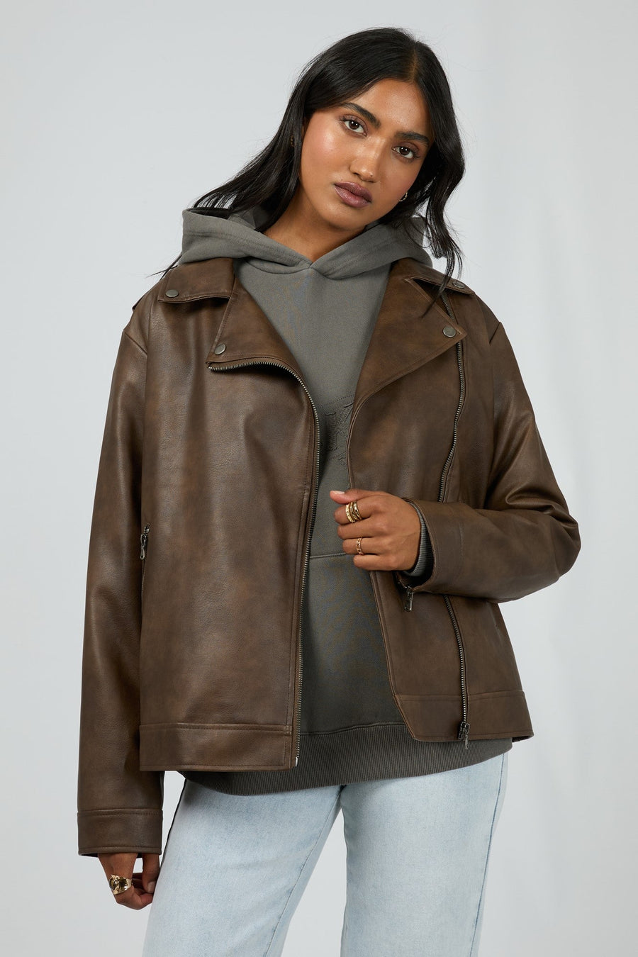 All About Eve Sander Jacket Brown
