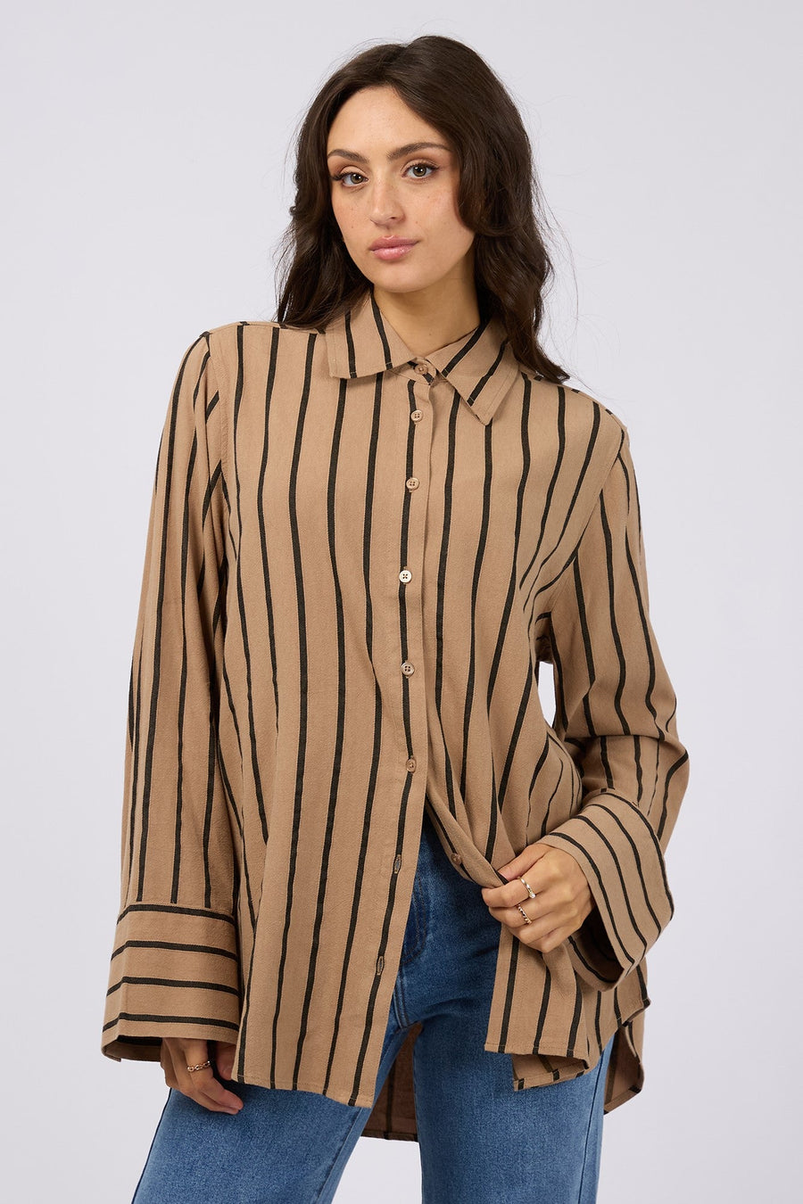 All About Eve Marnie Shirt Brown
