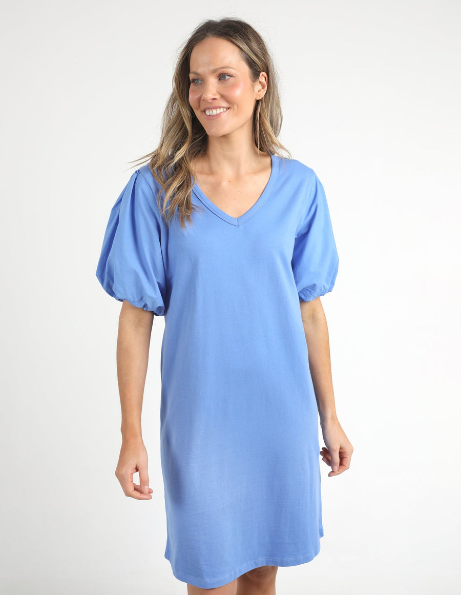 Elm Joy Dress Cerulean Blue