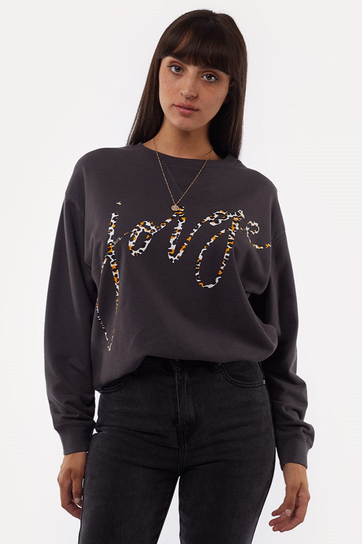 Jorge Nova Fleece Washed Black