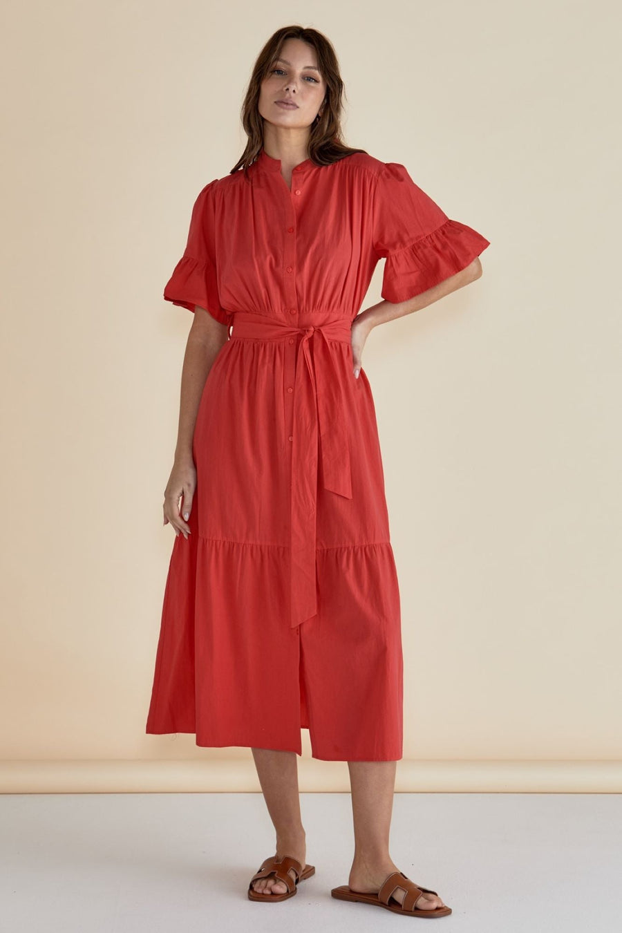 Betty Basics Jamilla Dress Red