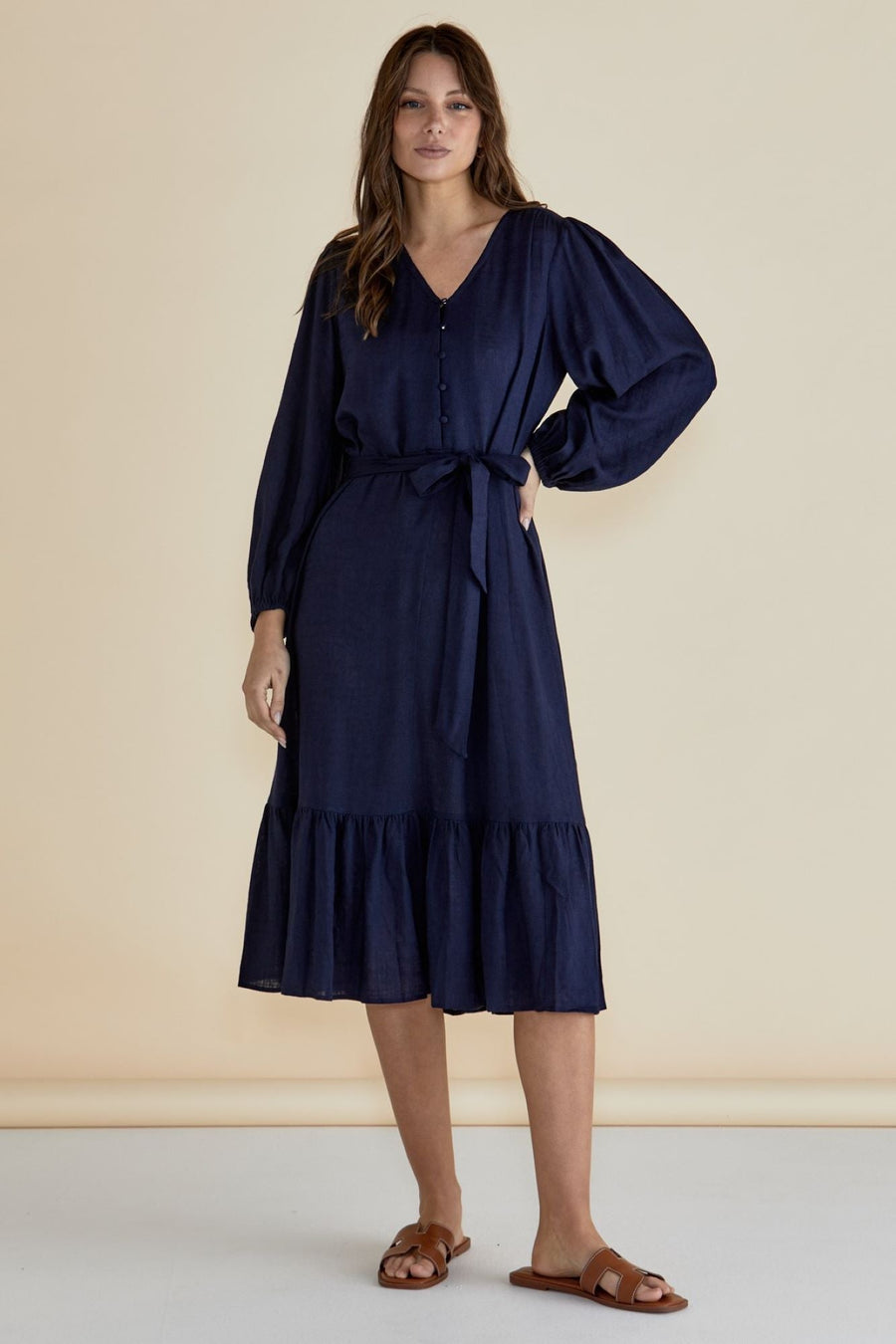 Betty Basics Melissa Dress Dark Blue
