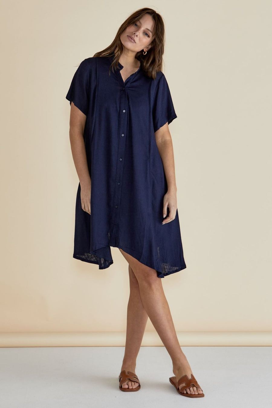 Betty Basics Jasmine Dress Dark Blue