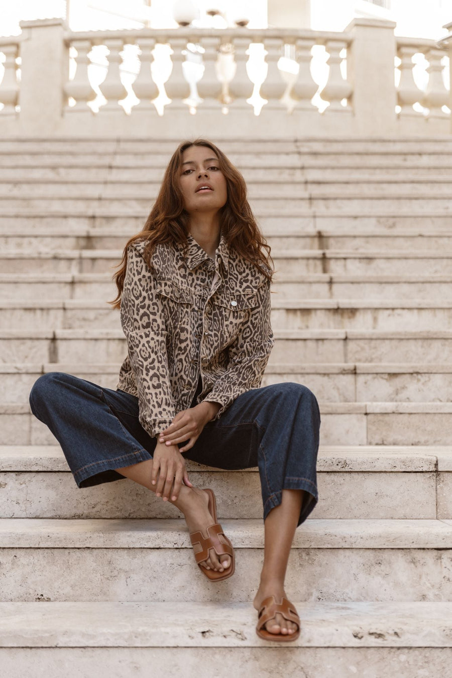 Betty Basics Lucca Leopard Print Jacket