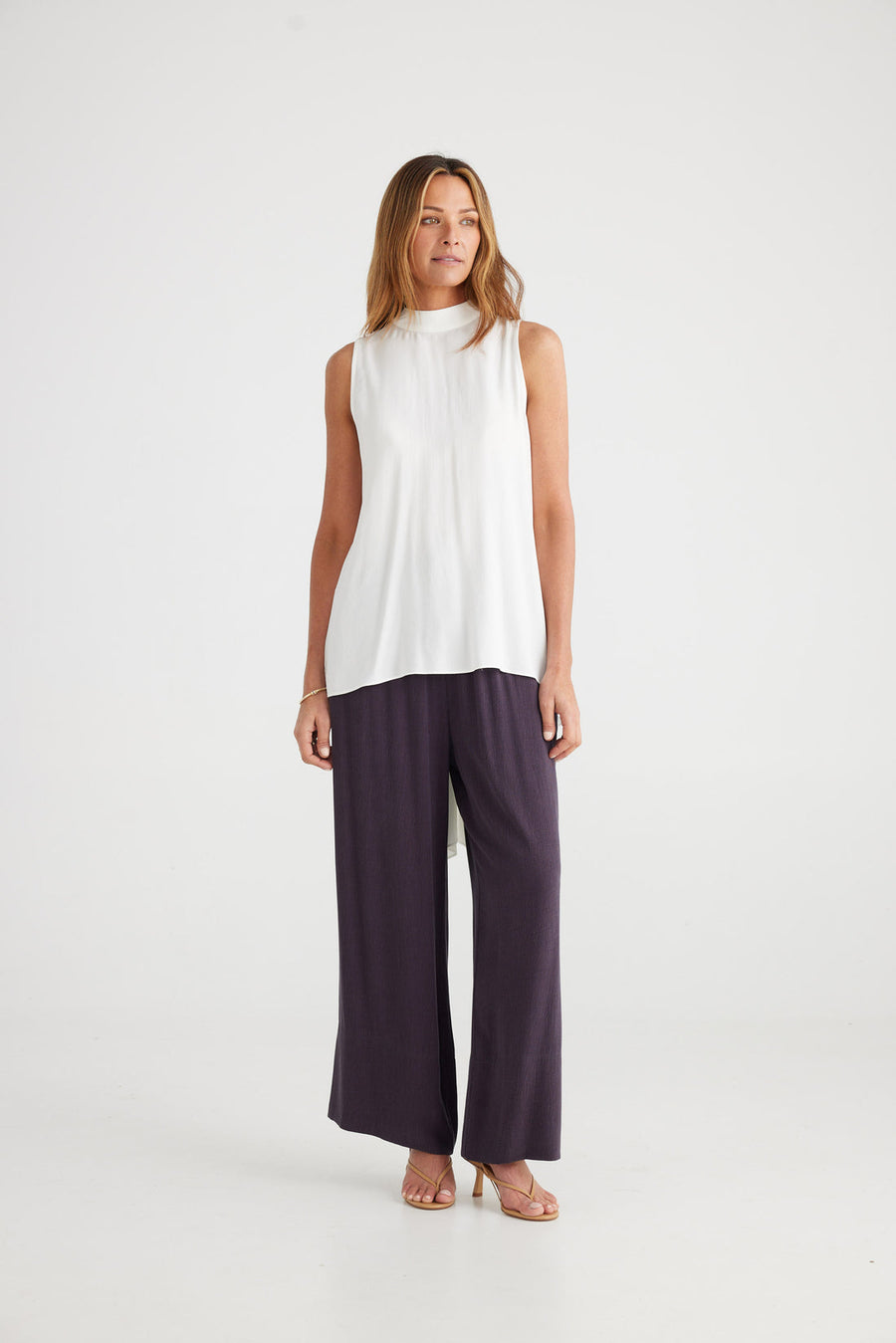 Brave+True Fiorelli Top White
