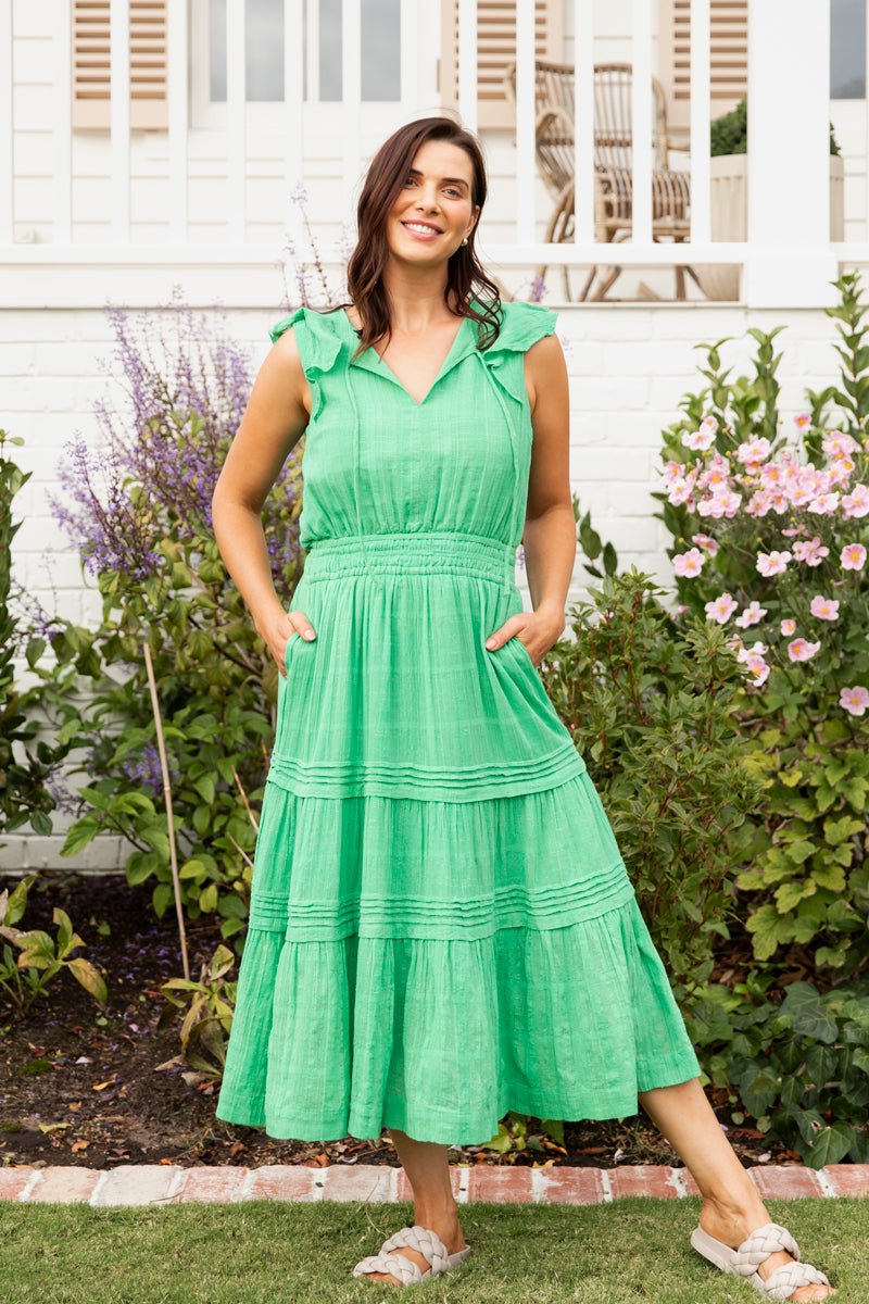 Elm Isabella Dress Greenbriar