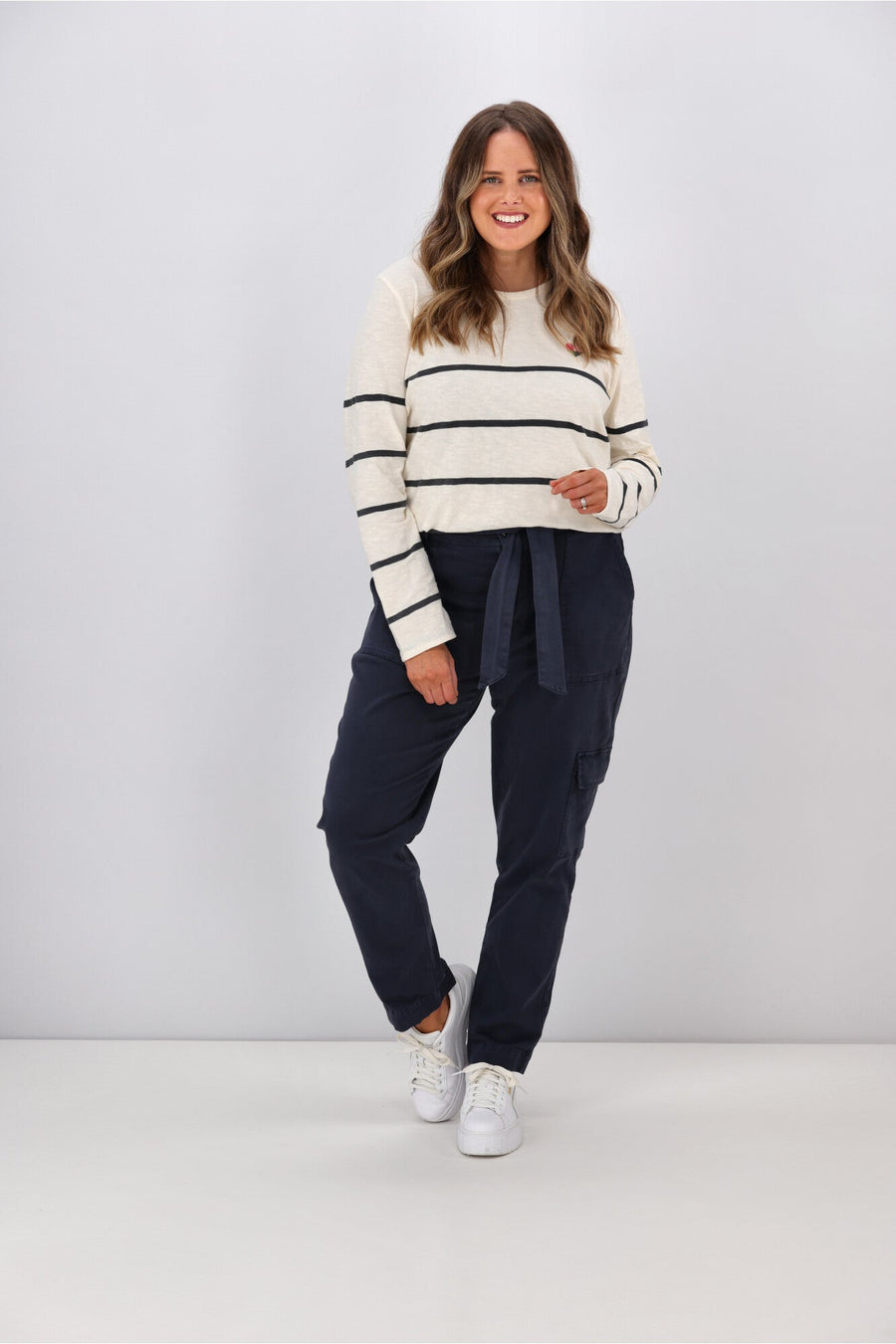 Elm Dahlia Cargo Pant Navy