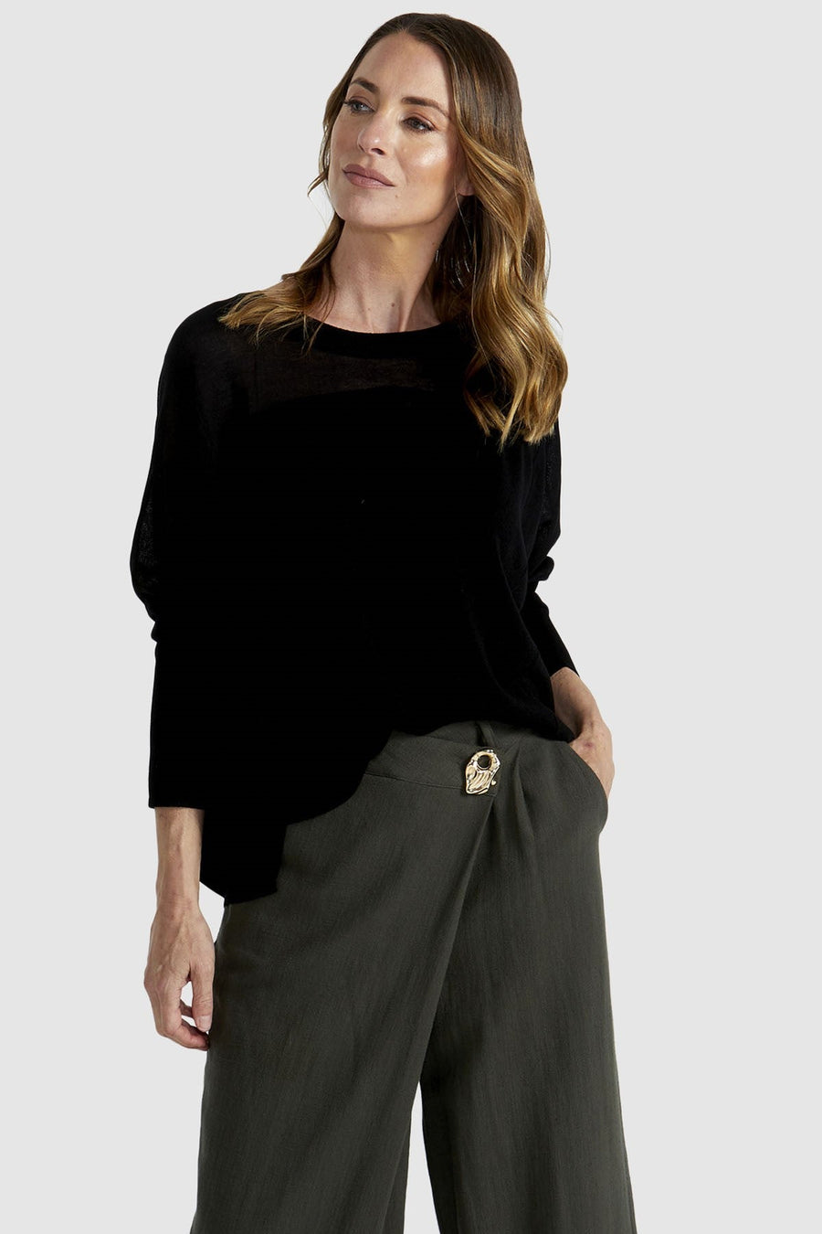 Fate Clarity Knit Black