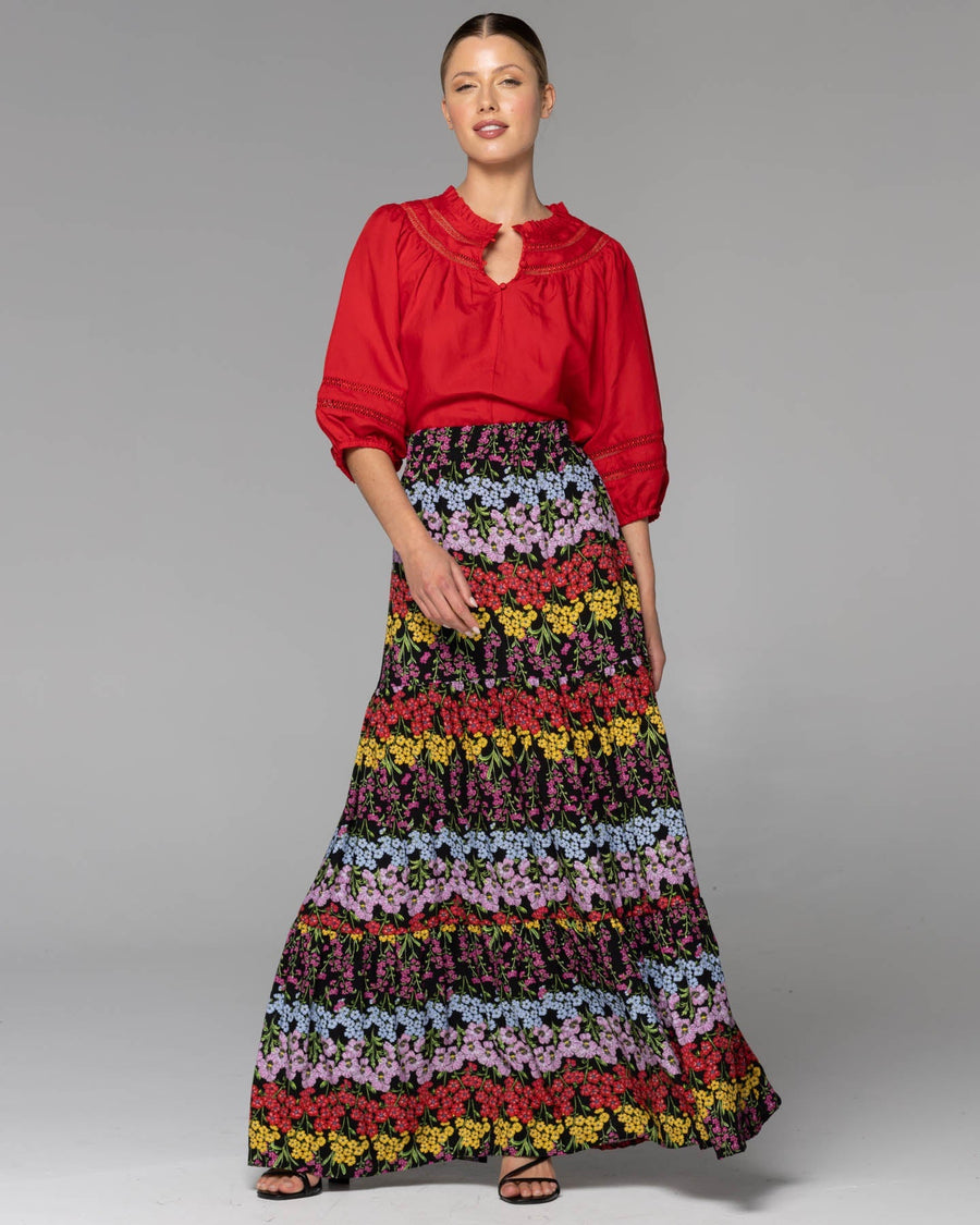 Fate Faraway Ladder Trim Top Cherry Red