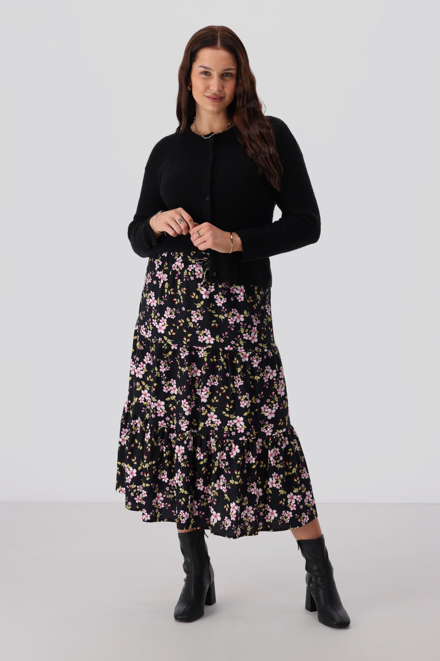 Gloss The Label Cynthia Skirt Enchanted Floral