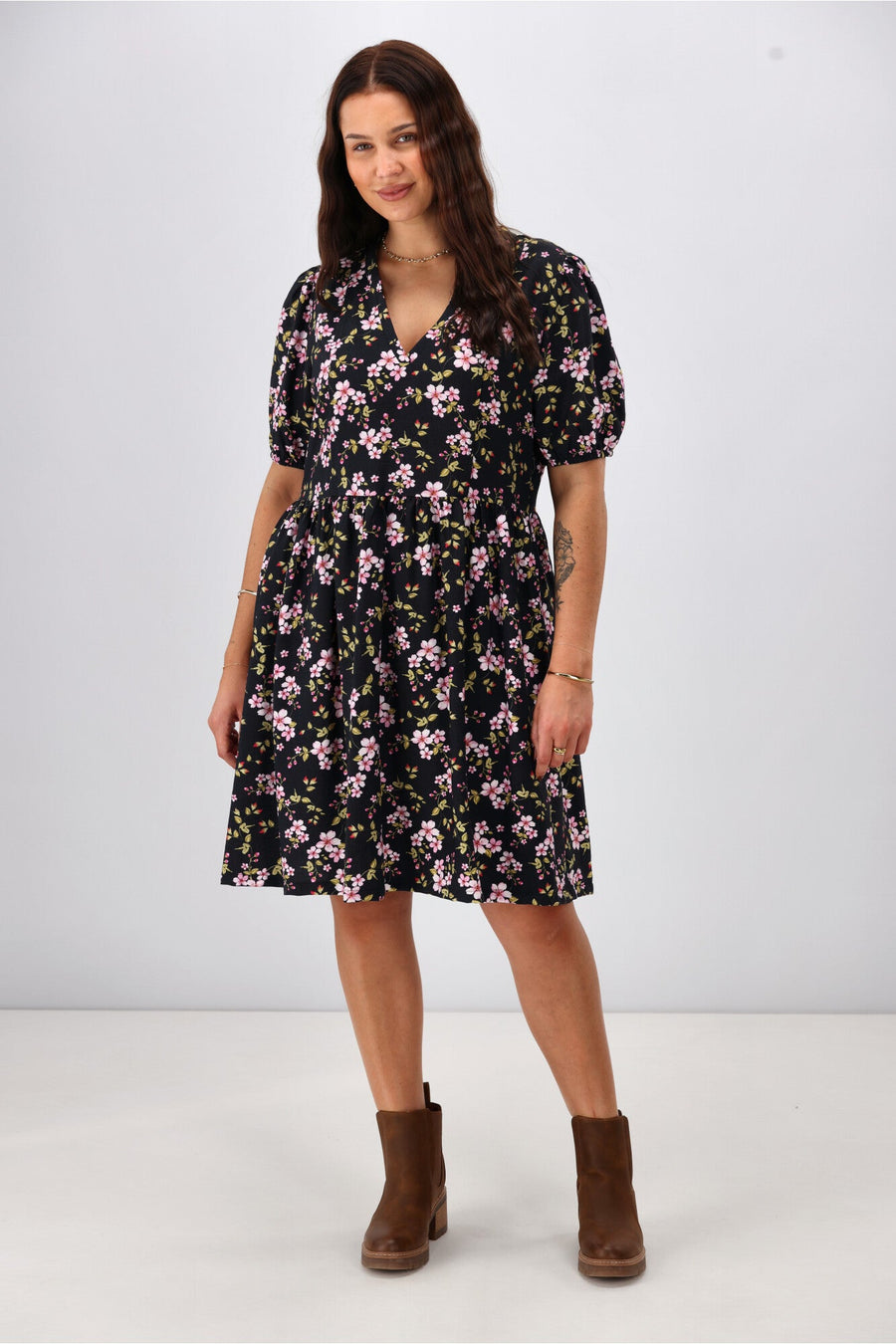 Gloss The Label Sakura Mini Dress Enchanted Floral