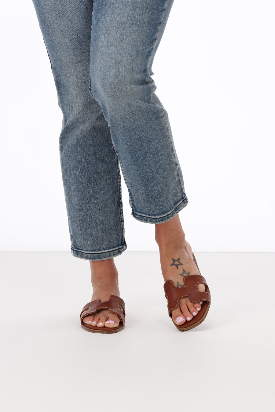 Los Cabos Hacette Sandal Cognac