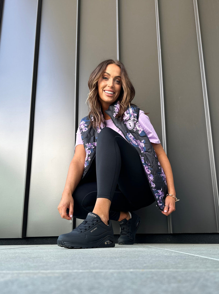 Skechers Uno Stand On Air Black Sneakers