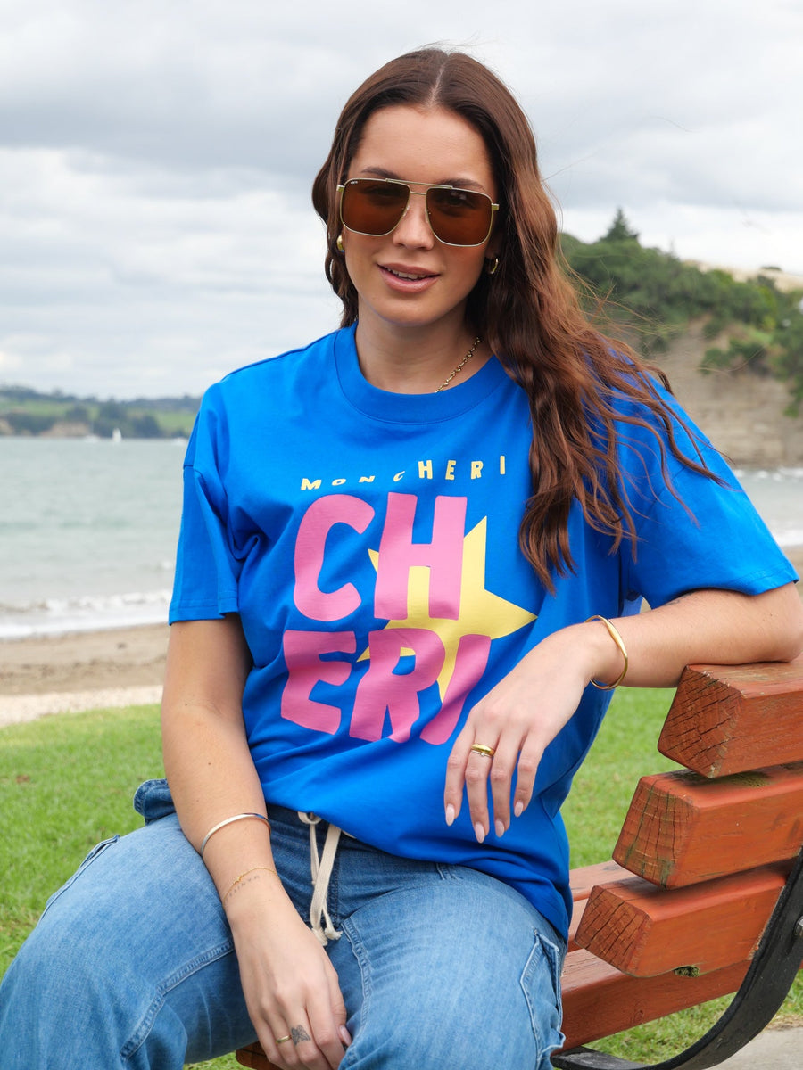 Rebel Club Mon Cheri Tee Blue