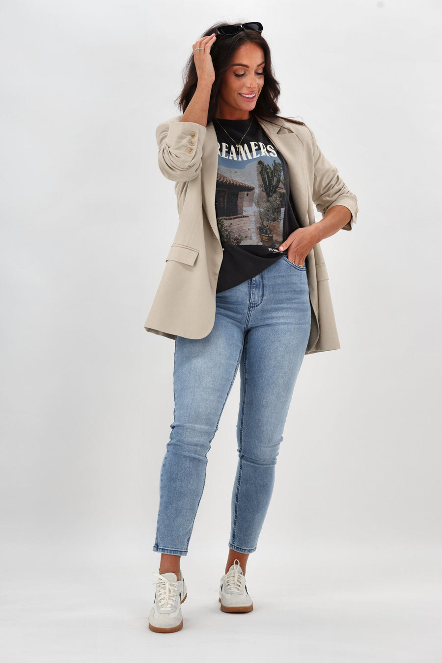 Silent Theory Vice High Skinny Jean Blue Bell