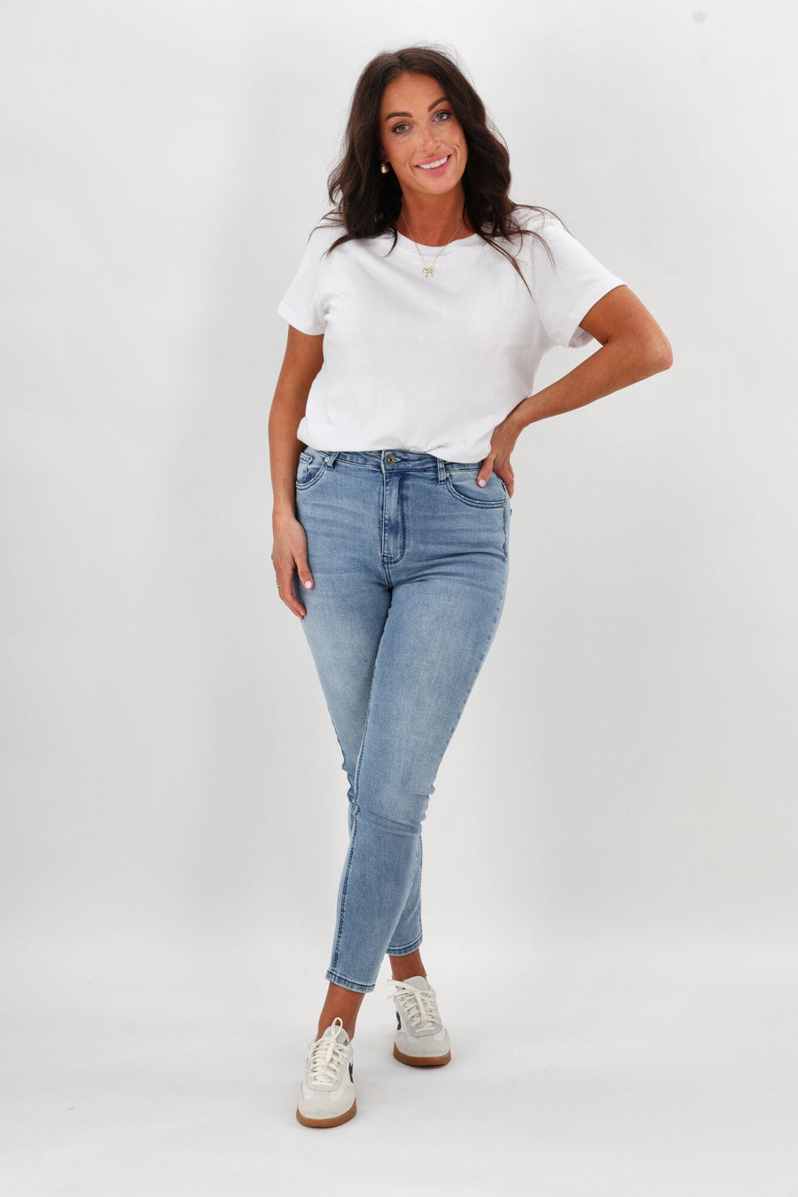 Silent Theory Vice High Skinny Jean Blue Bell