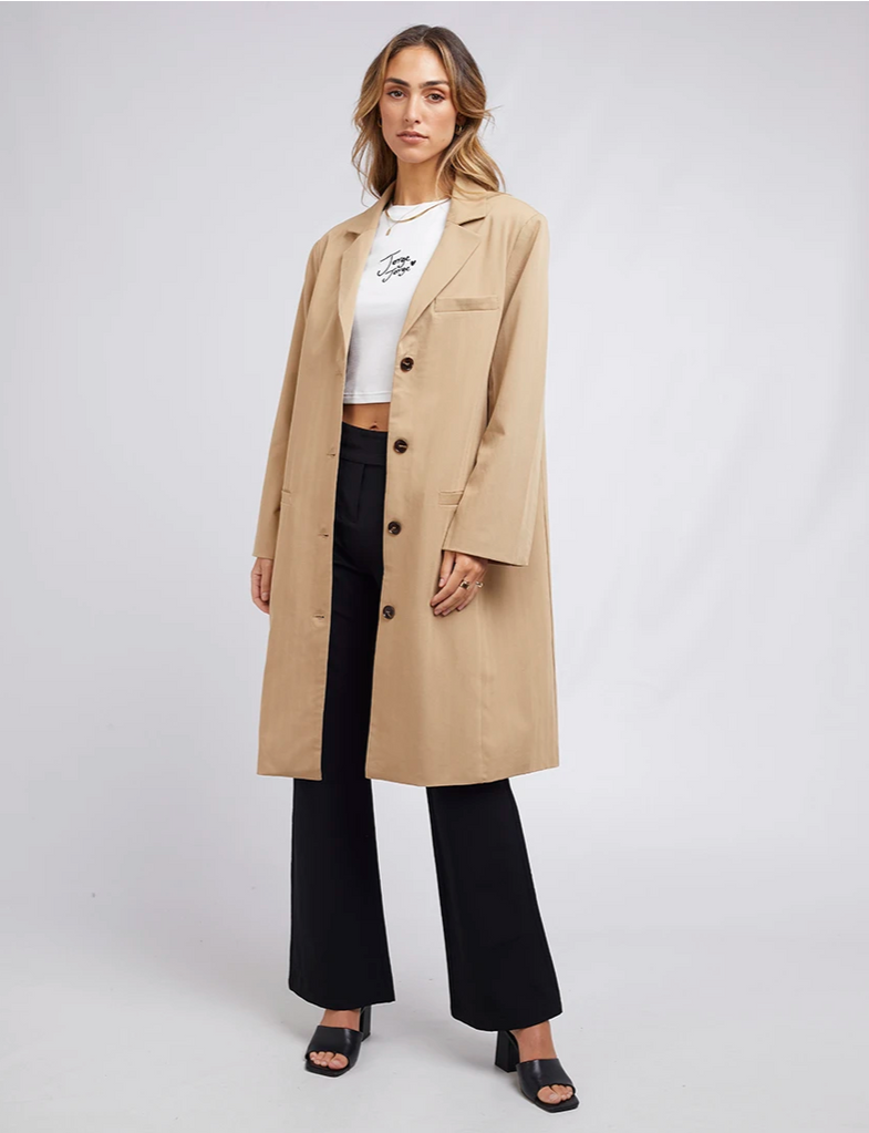 Jorge Miller Coat Tan