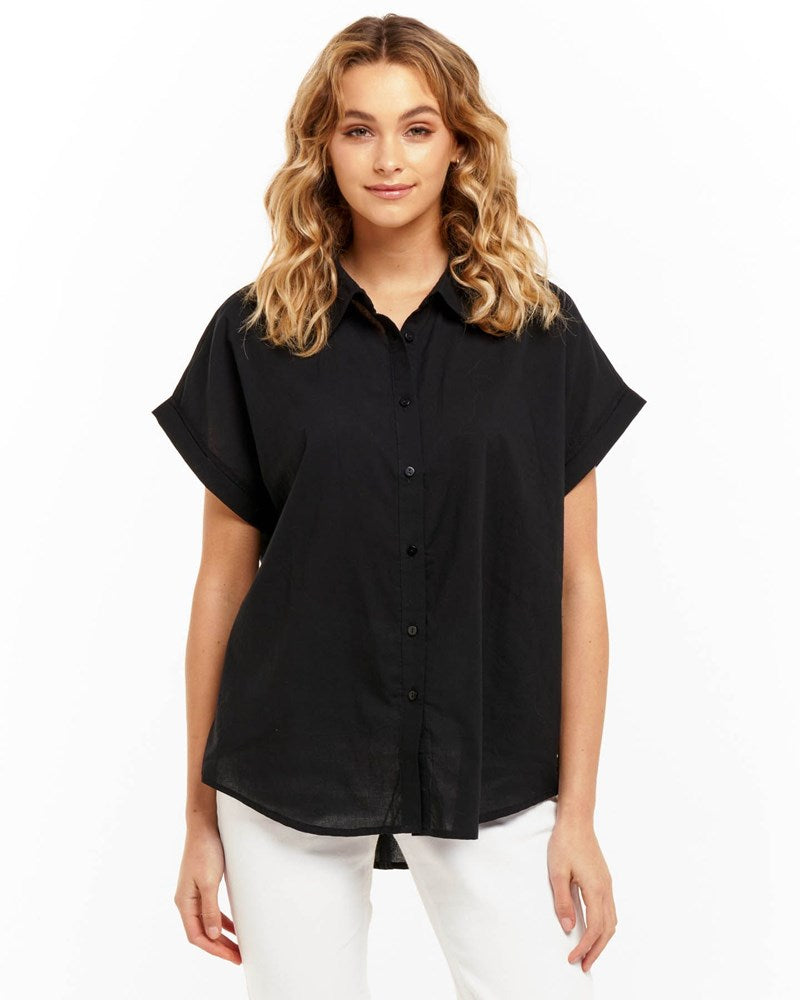 Betty Basics Talitha Shirt Black