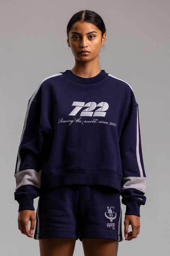 Ilabb Athletic Extra Crew Navy Grey Marle