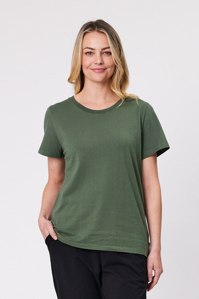 Shine On Essentials Tee Khaki