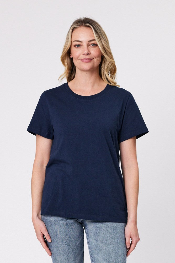 Shine On Essentials Tee Navy