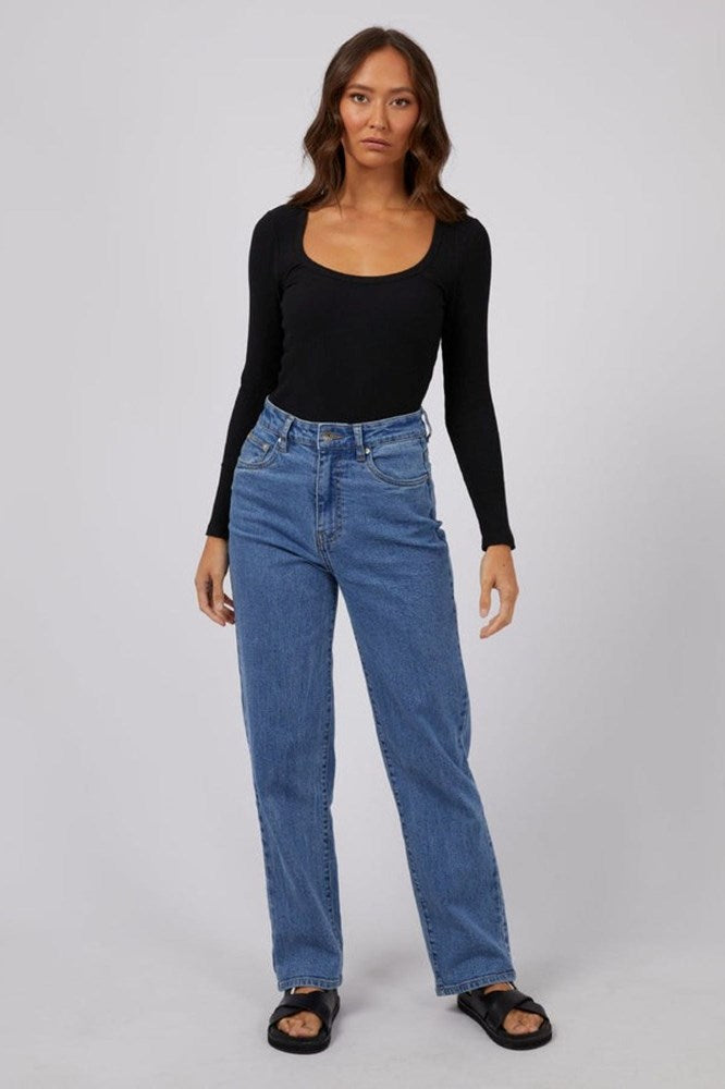 Silent Theory Hazel L/S Tee Black