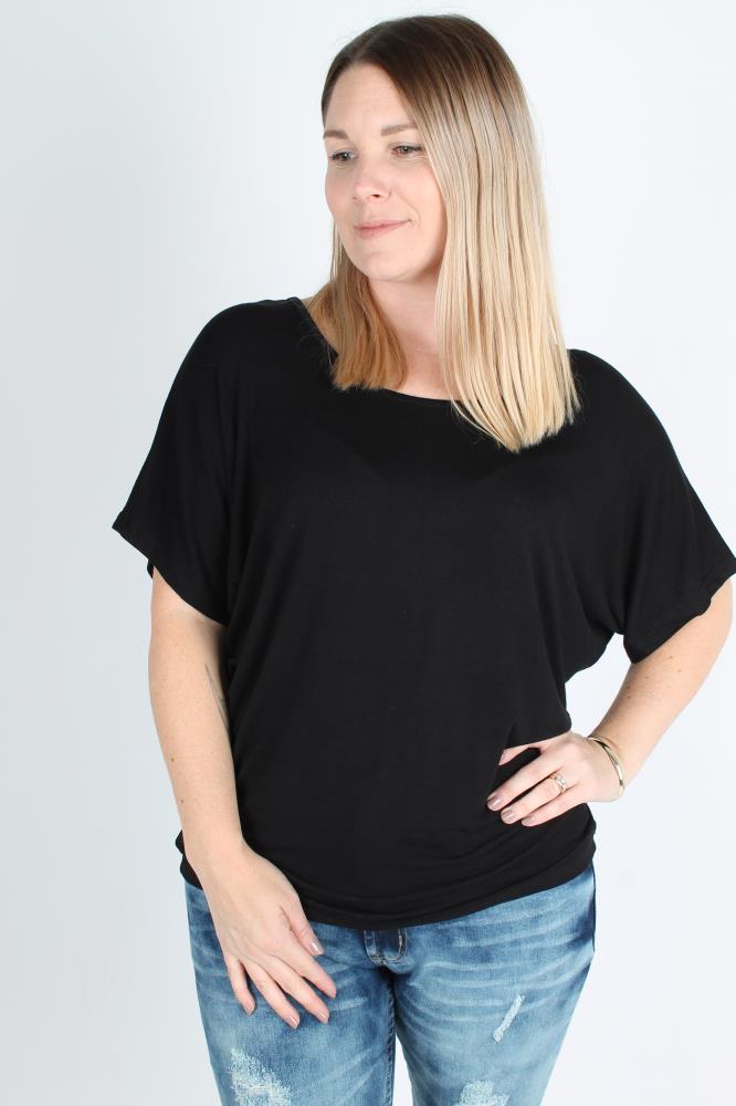 Betty Basics Maui Tee In Black