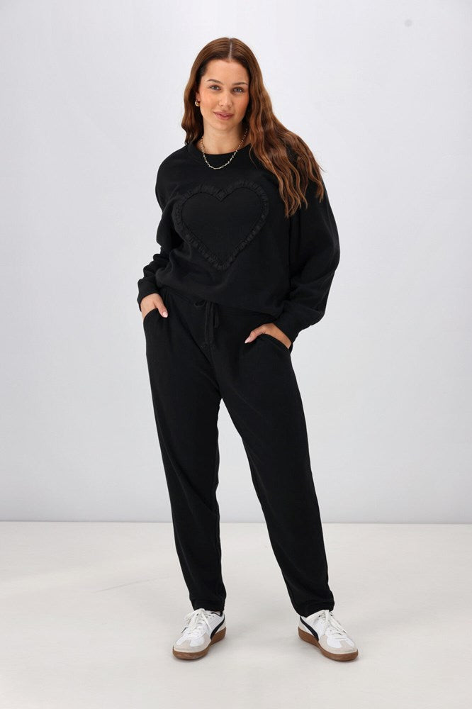 Shine On Label Chaylah Jogger Black