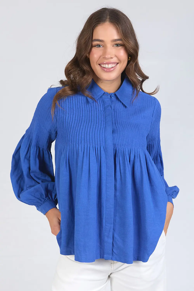 Elm Sky Shirt French Blue