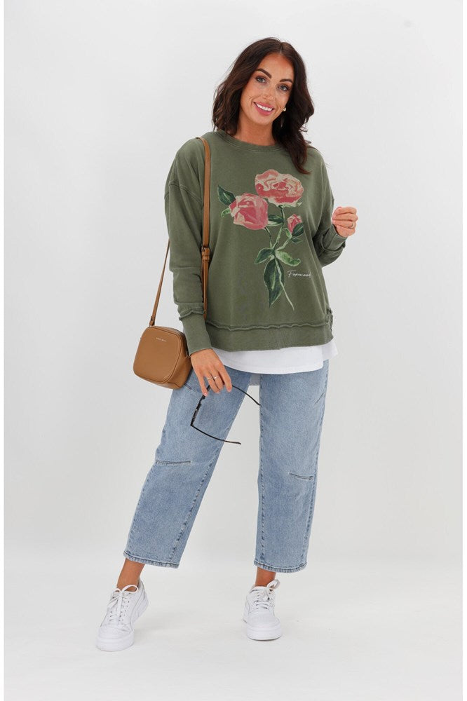 Foxwood Rosie Crew Khaki