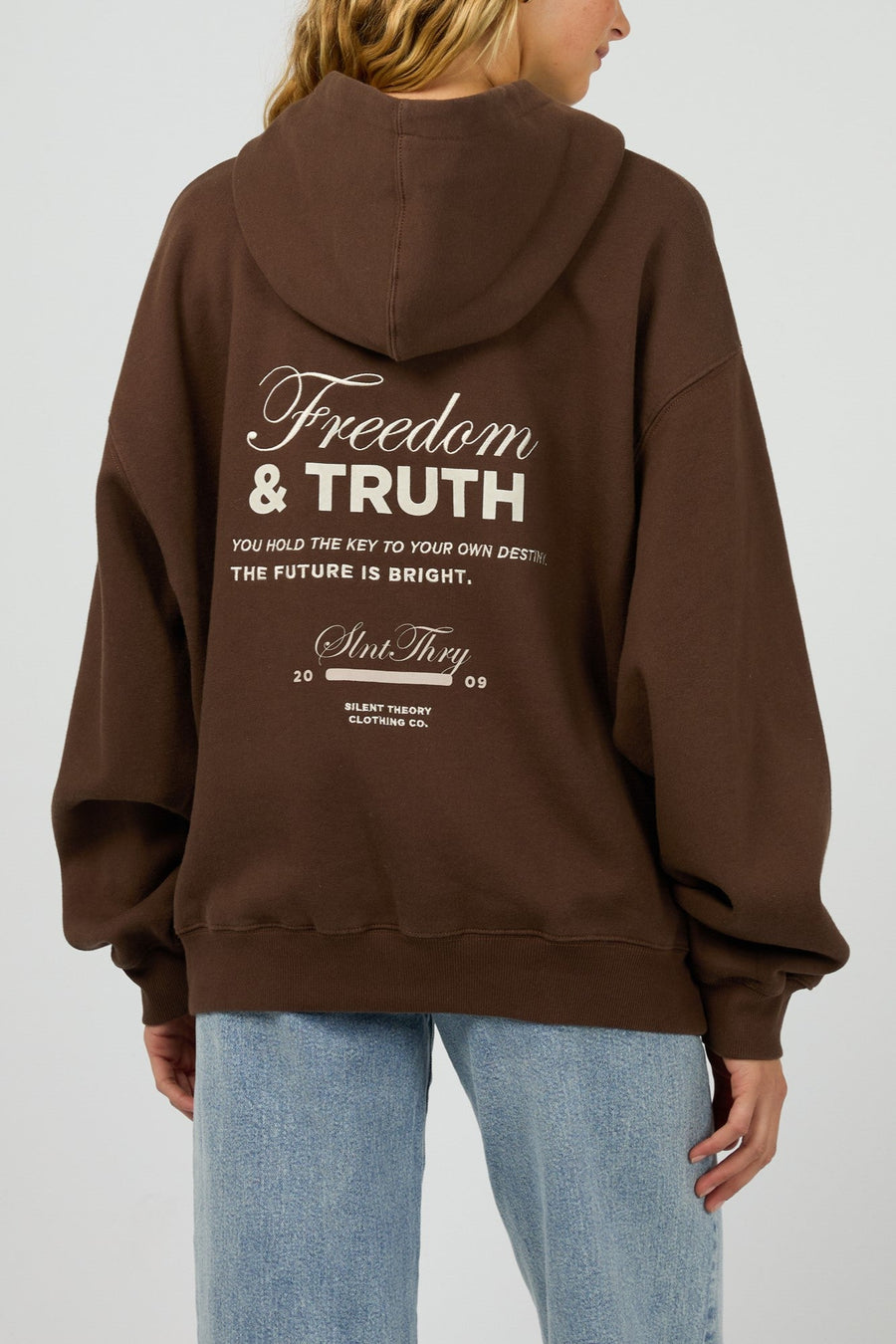 Silent Theory Perspective Hoodie Chocolate