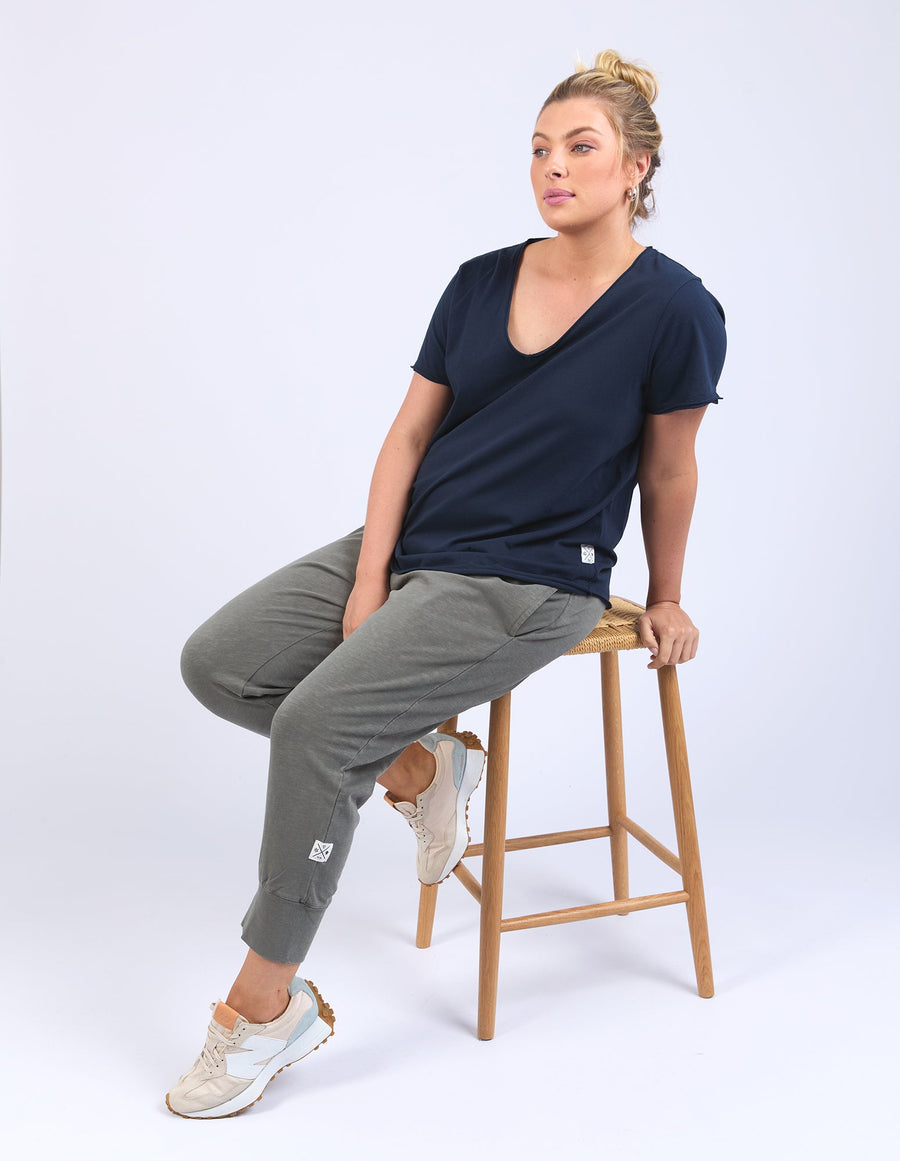 Elm Pima Vee Tee Navy