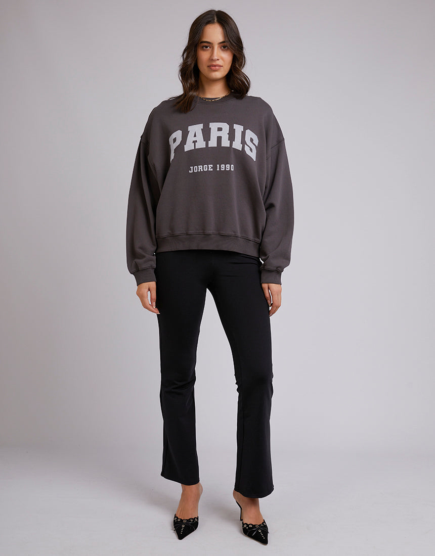 Jorge Paris Crew Washed Black
