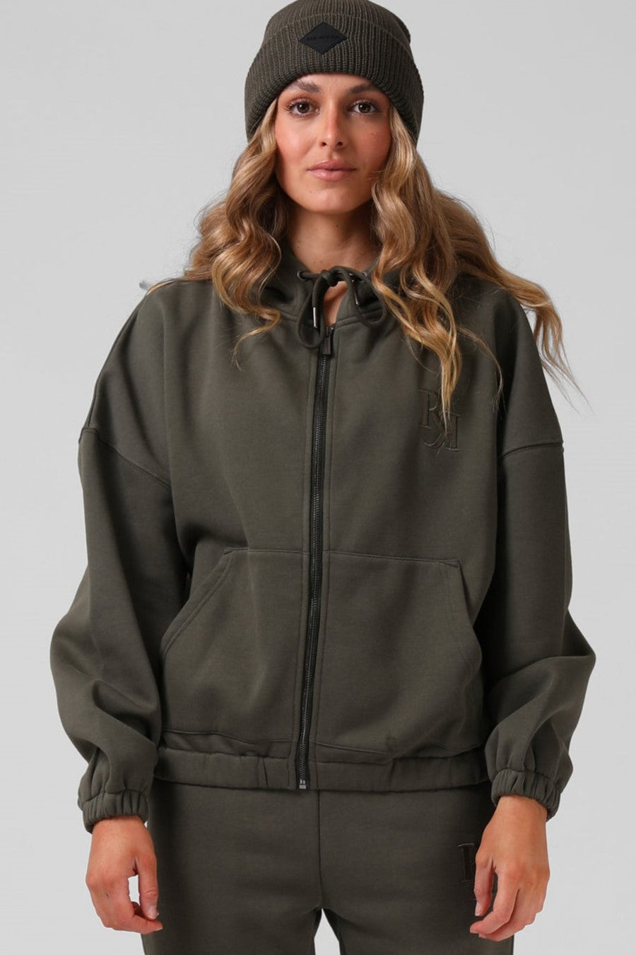 RPM Binate Zip Thru Dusty Olive