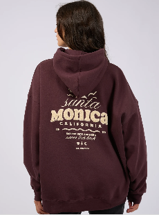 All About Eve Better Days Hoodie Brown