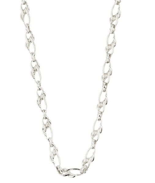 Pilgrim Rani Recycled Necklace Silver Plated